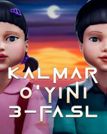 Kalmar o'yini 3 Fasl 1. 2. 3. 4. 5. 6. 7. 8 Qism Uzbek tilida 2024 Koreya seriali O'zbek tilida HD